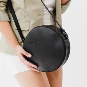 Soft Leather Portland Leather Bag- Black 10 inch